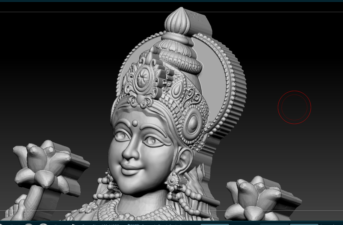 Laxmi Mata 3D print model 3D print model_24