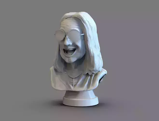 Ozzy Osbourne bust