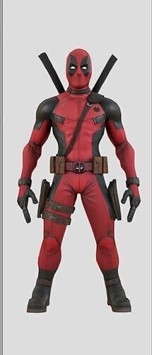 Deadpool wolverine  3D model