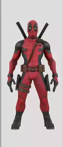 Deadpool wolverine  3D model