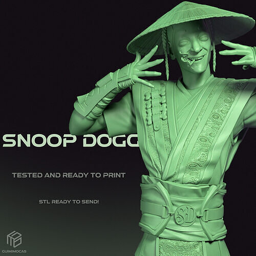 Snoop Dogg 3D Model 3D print model