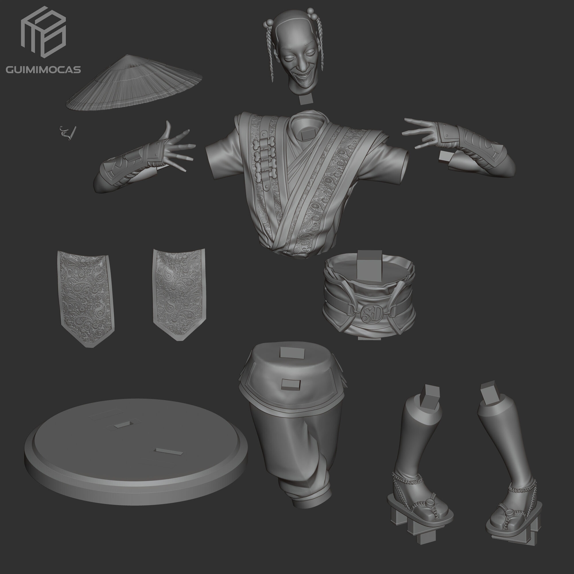 Snoop Dogg 3D Model 3D print model_20