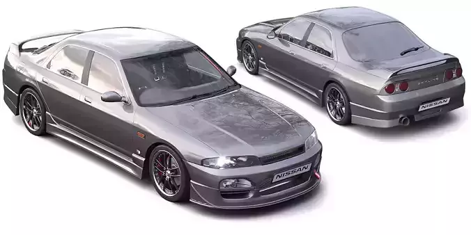 Nissan Skyline Hr 33 4door Blender