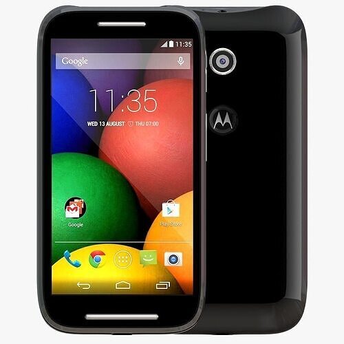 Motorola Moto E Black 3D model