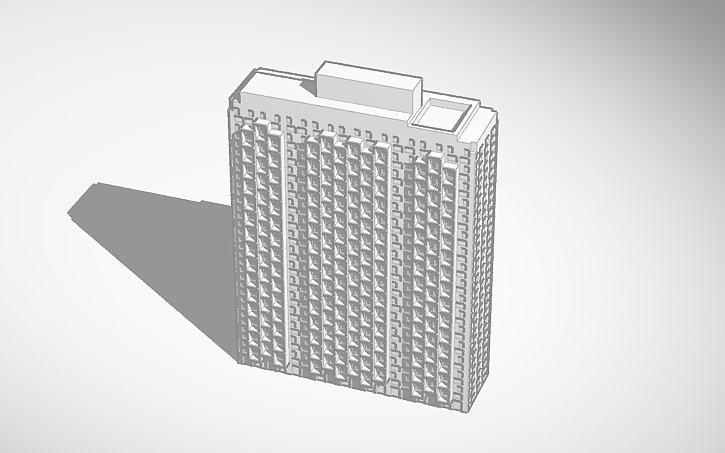 building in philidelphia adaptation Free 3D print model_4