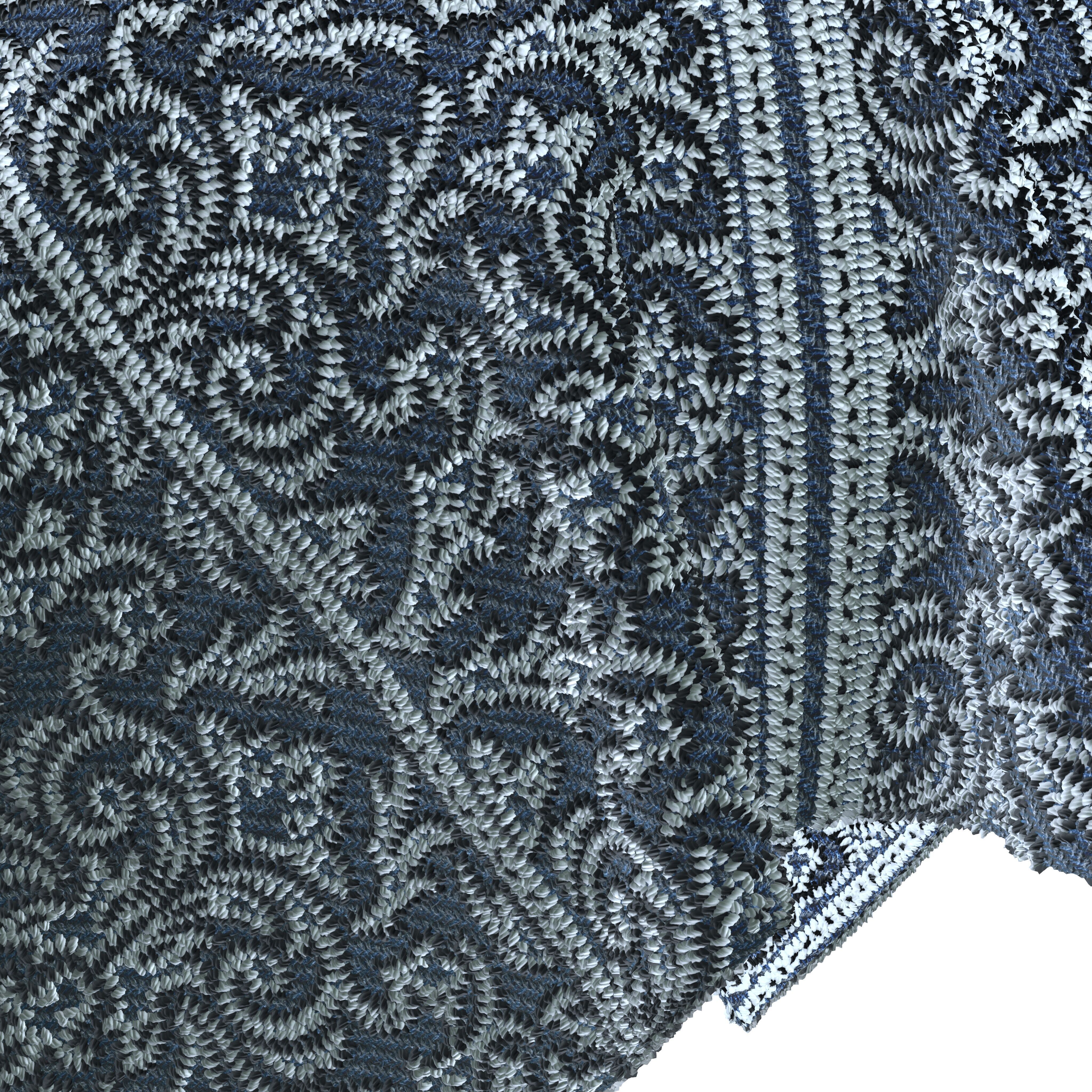 Fabric Materials 44- woven fabric  - Pbr 4k Seamless Texture_4