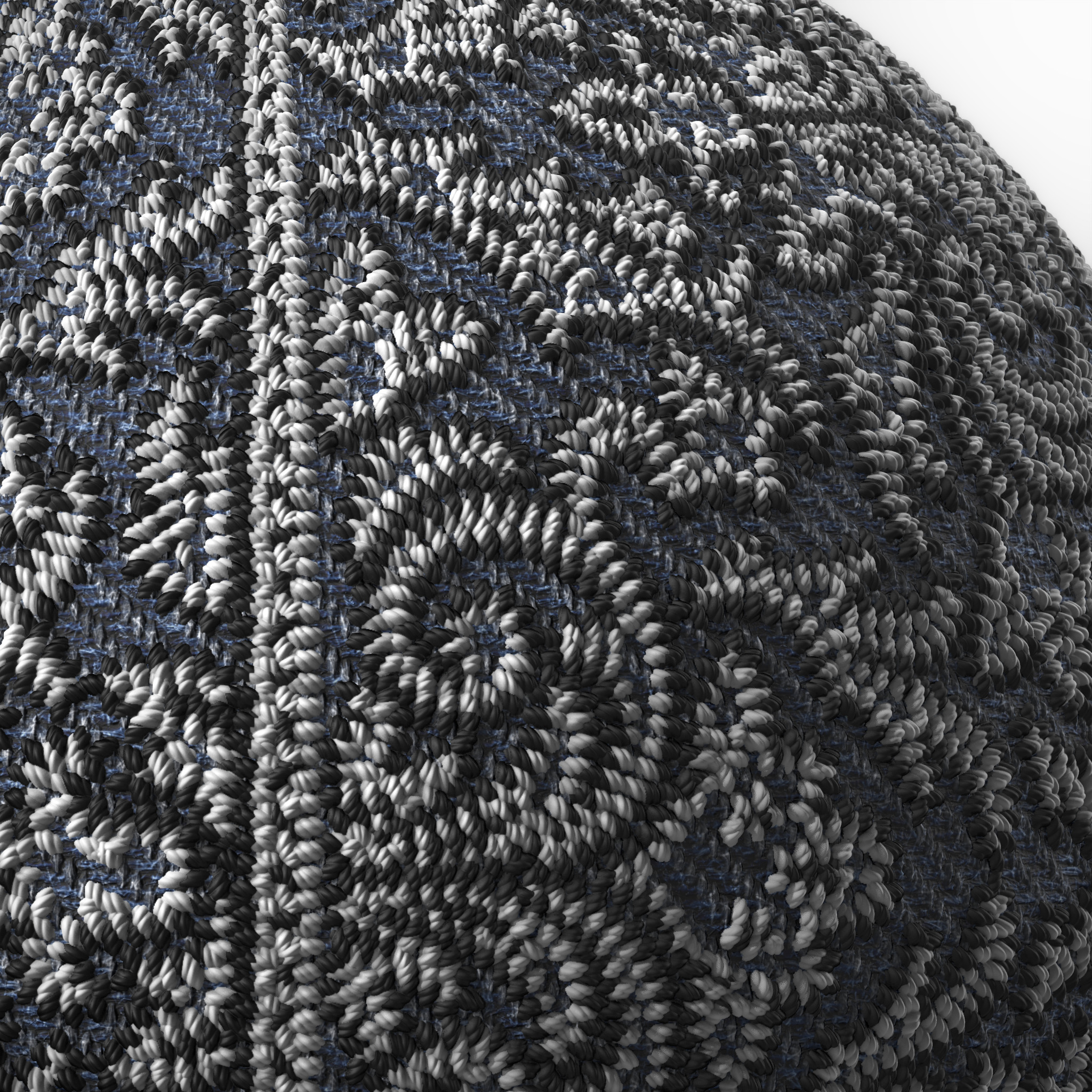 Fabric Materials 44- woven fabric  - Pbr 4k Seamless Texture_1