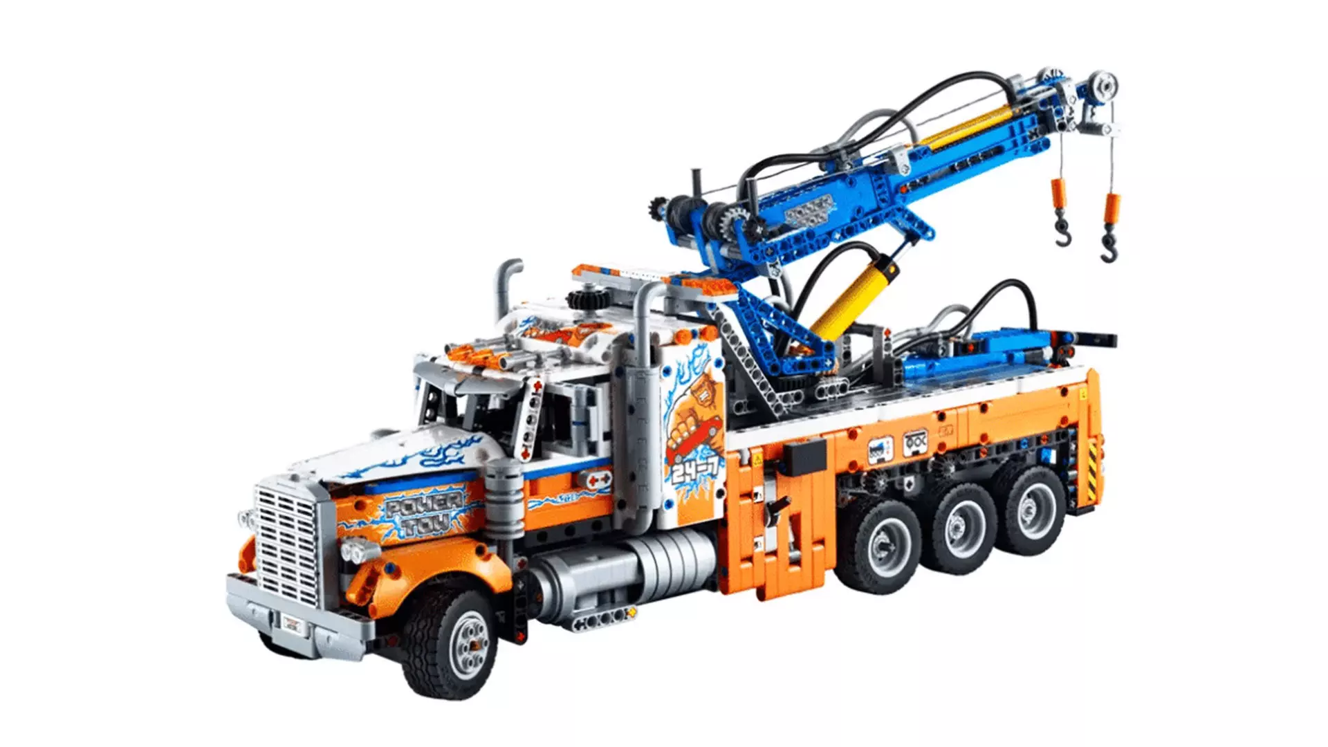 TwindBricks3D - 42128 Heavy-duty Tow Truck 3D print model