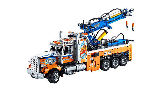 42128 Heavy-duty Tow Truck 3D print model