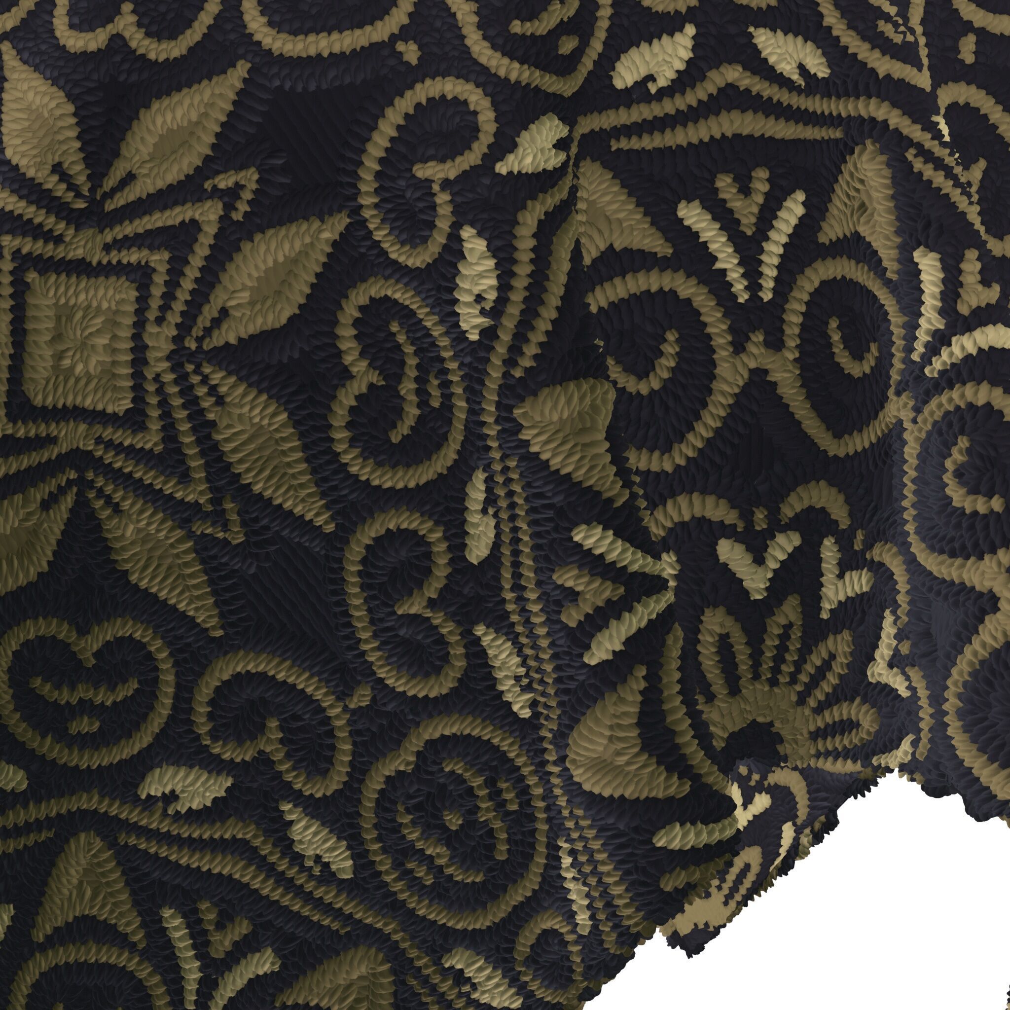 Fabric Materials 45- woven fabric - Sbsar Pbr 4k Seamless Texture_7