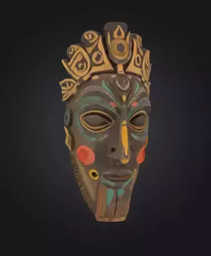 tribal tribe mask ancient covering