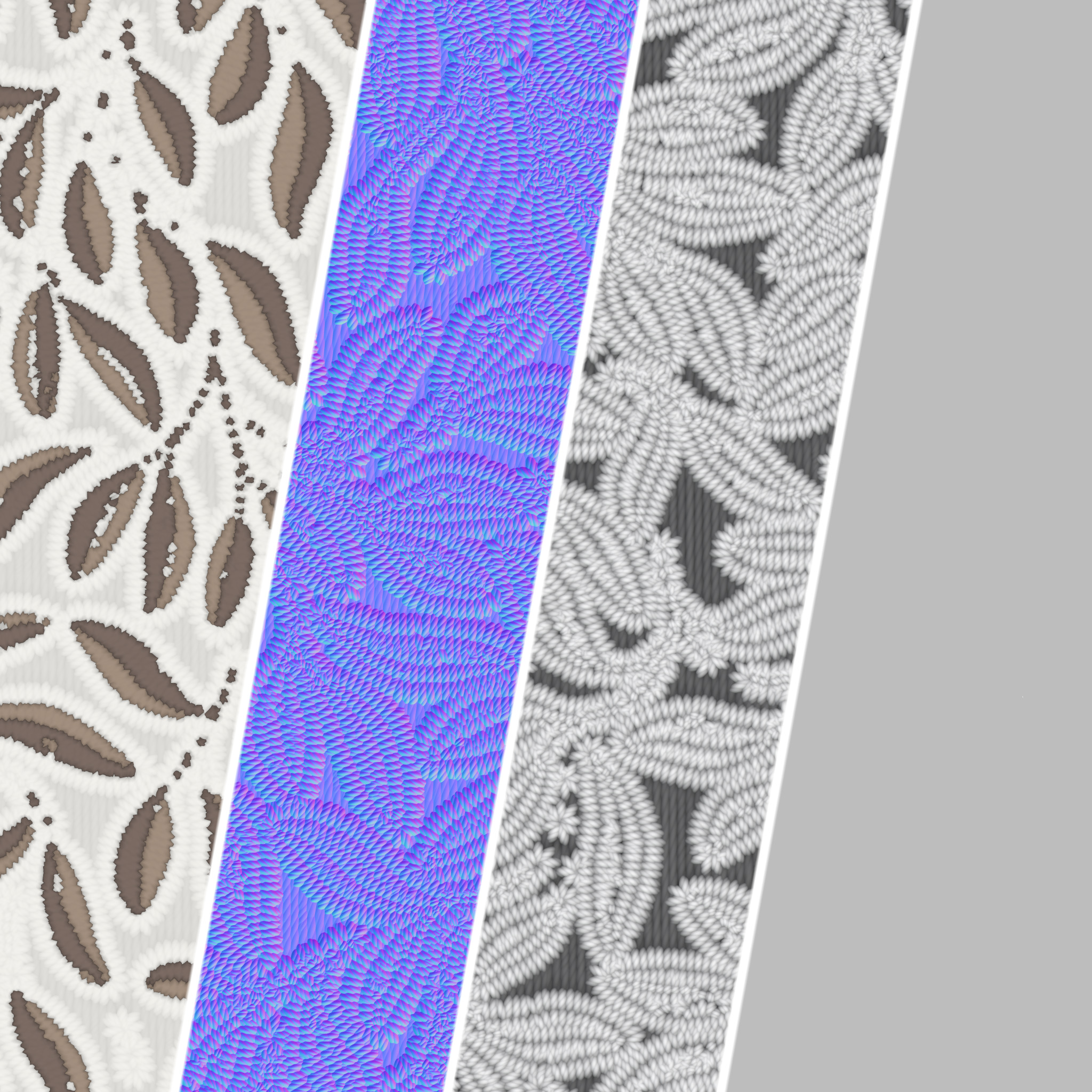 Fabric Materials 46- woven fabric - Sbsar Pbr 4k Seamless Texture_6