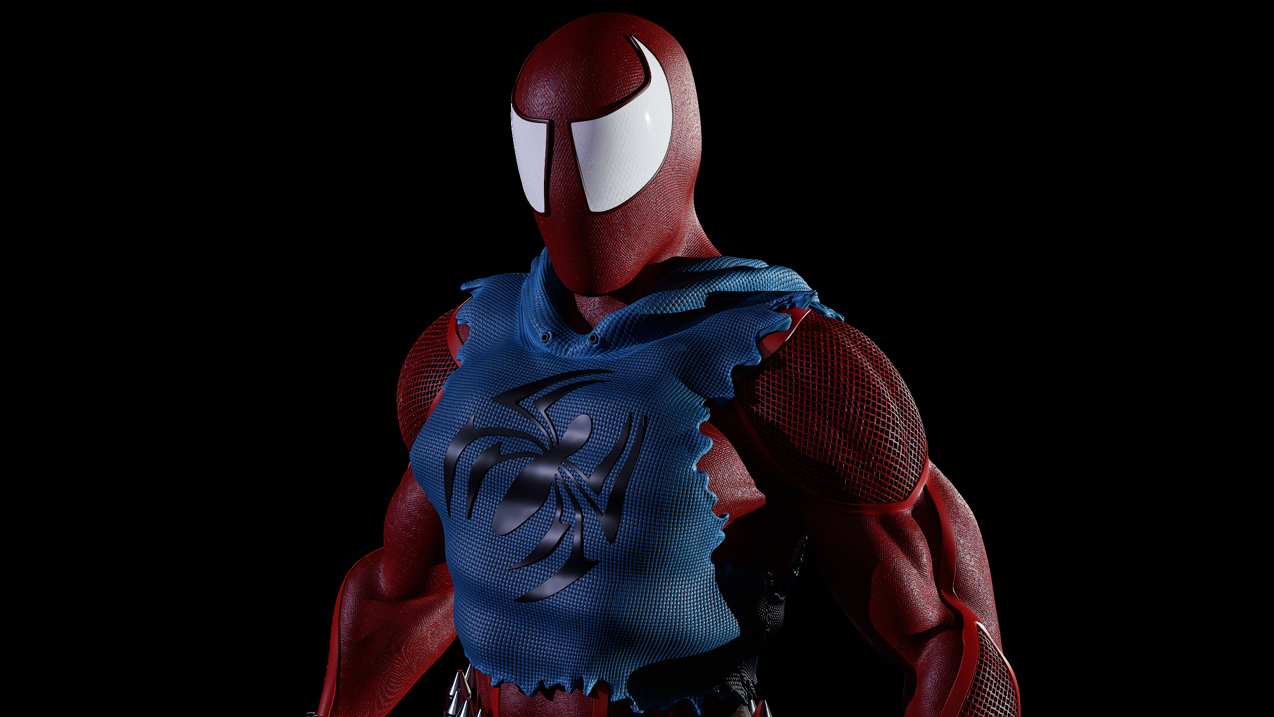 Scarlet Spider-Man  3D print model_7
