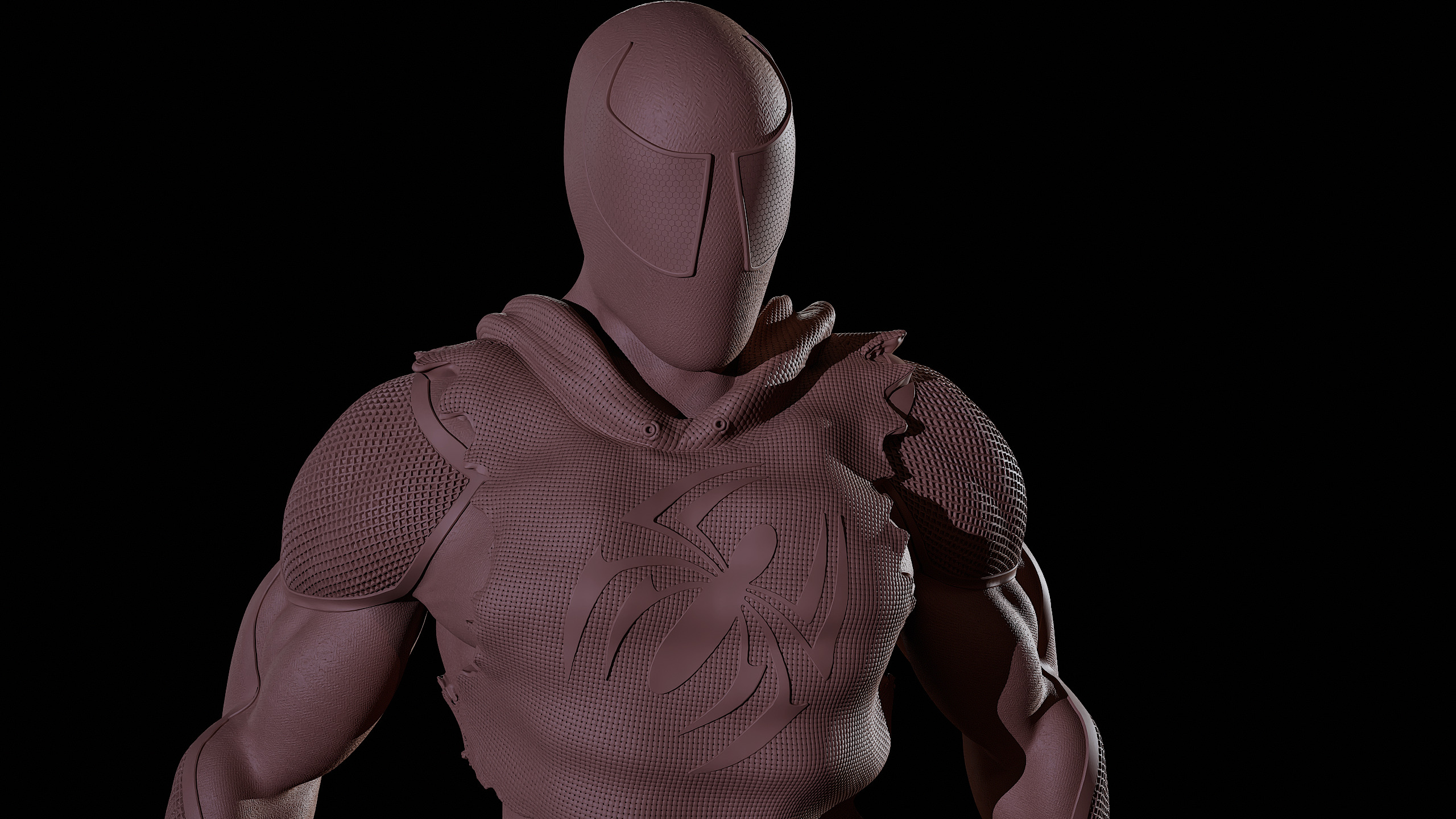 Scarlet Spider-Man  3D print model_12