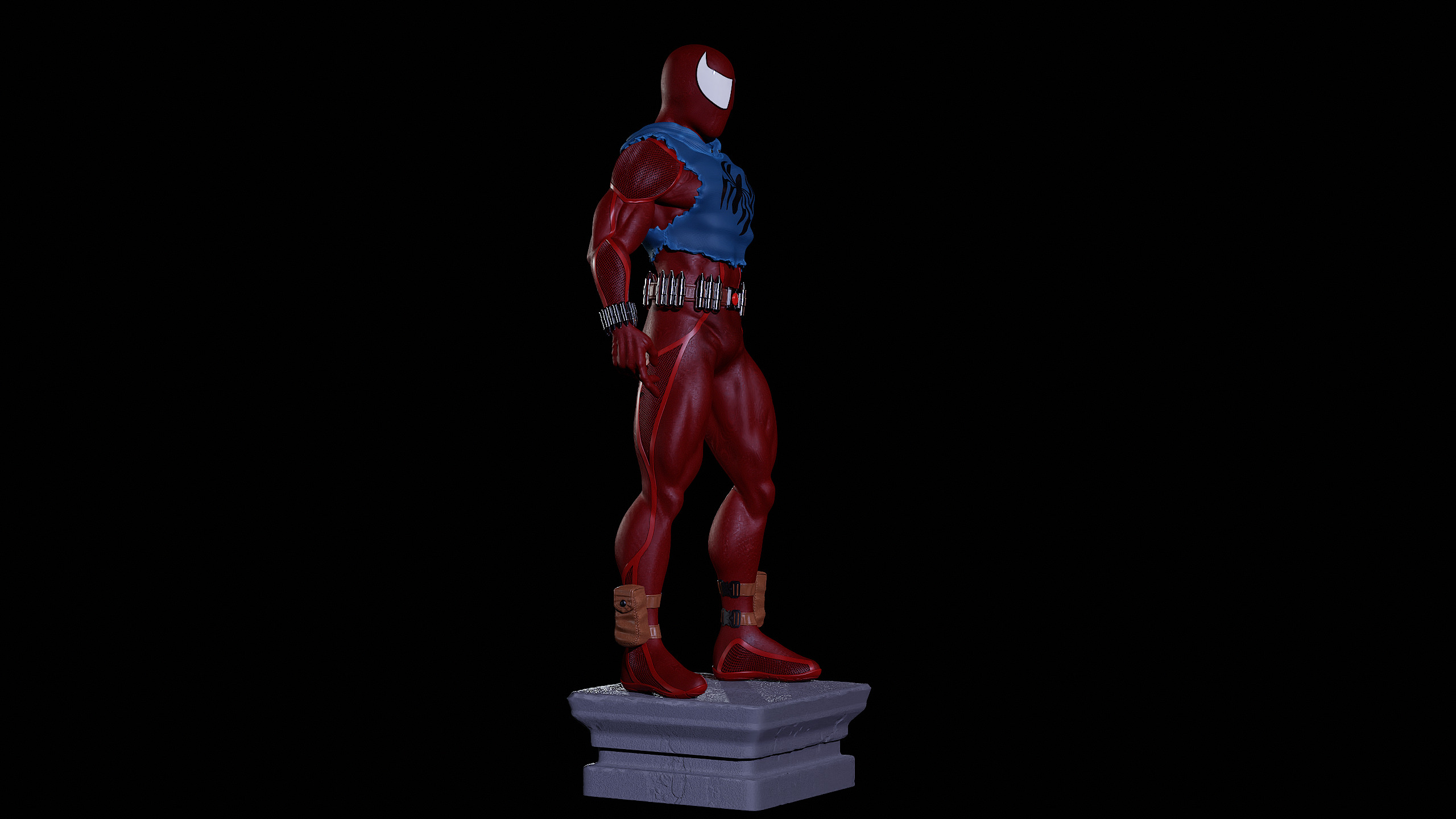 Scarlet Spider-Man  3D print model_2
