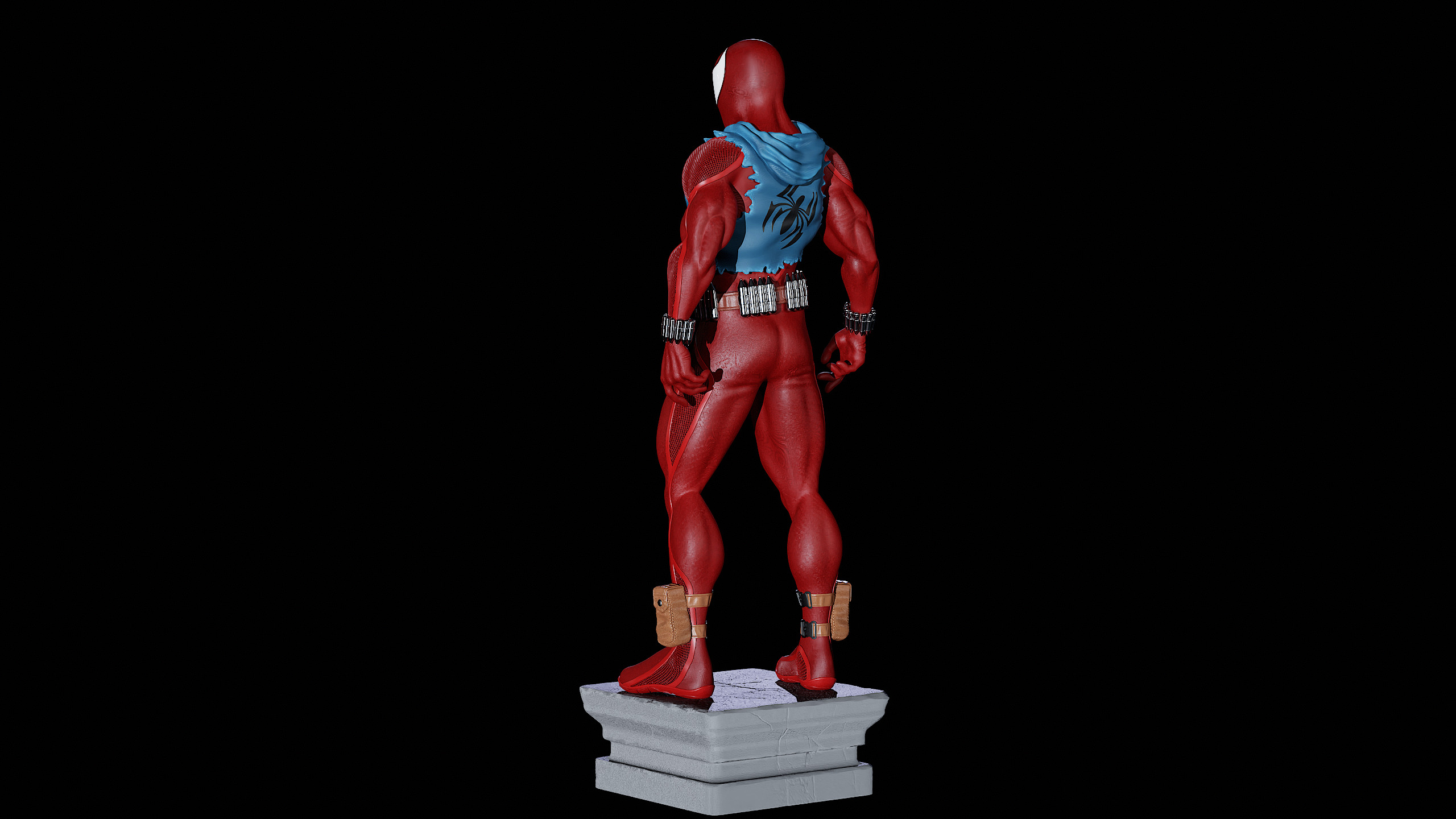 Scarlet Spider-Man  3D print model_3