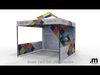 Printed Event Tent 3x3m with Customizable Branding Panels 3D model_1