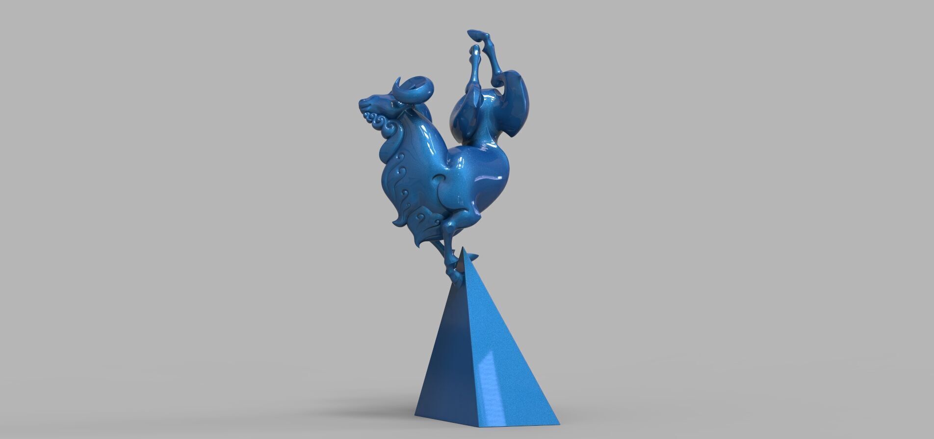 Sheep sculpture 3D model_27