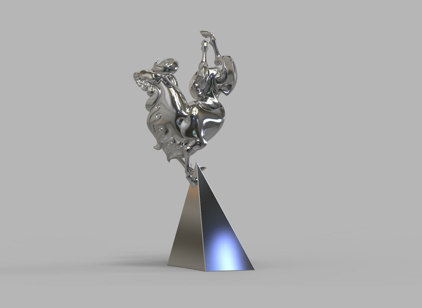 Sheep sculpture 3D model_19