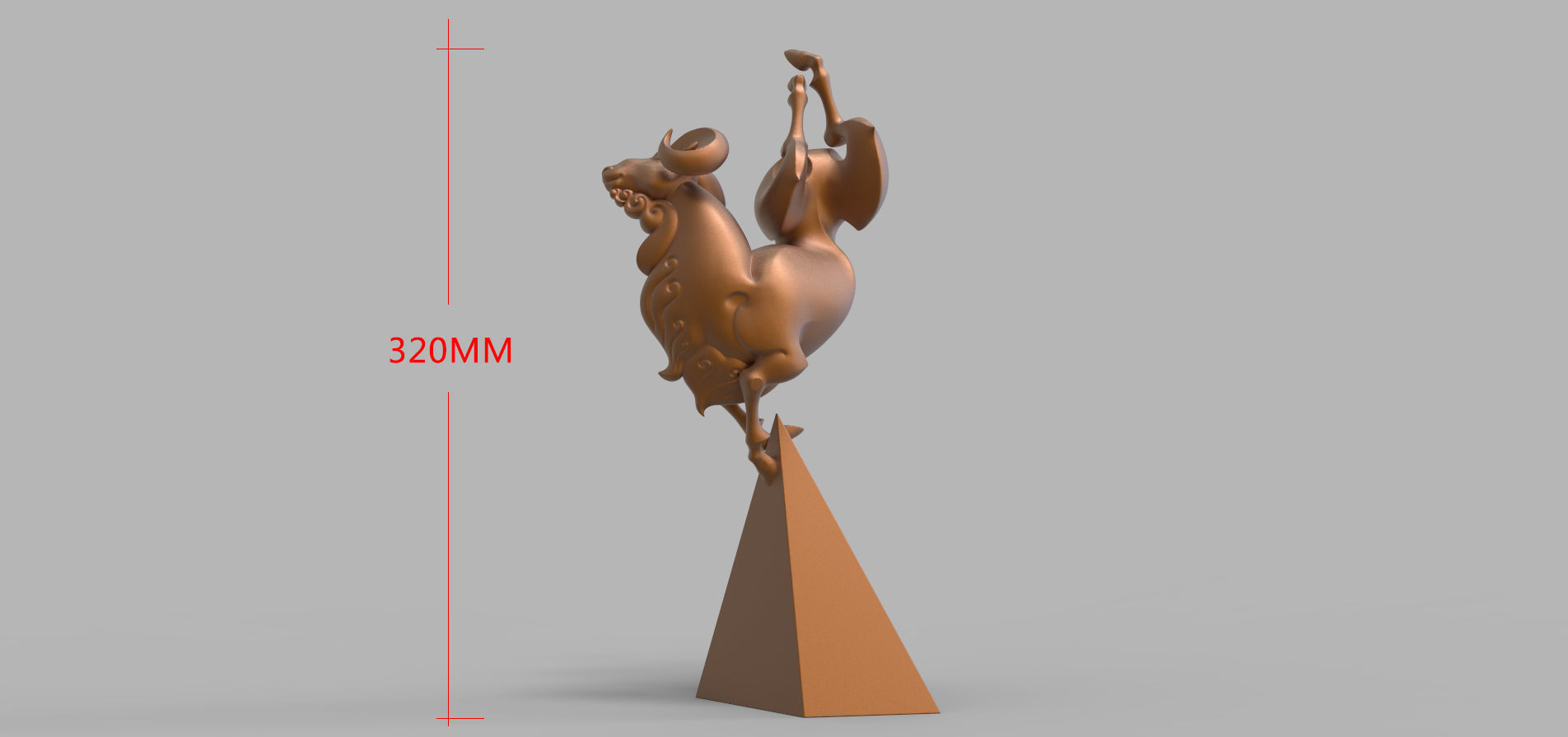 Sheep sculpture 3D model_26