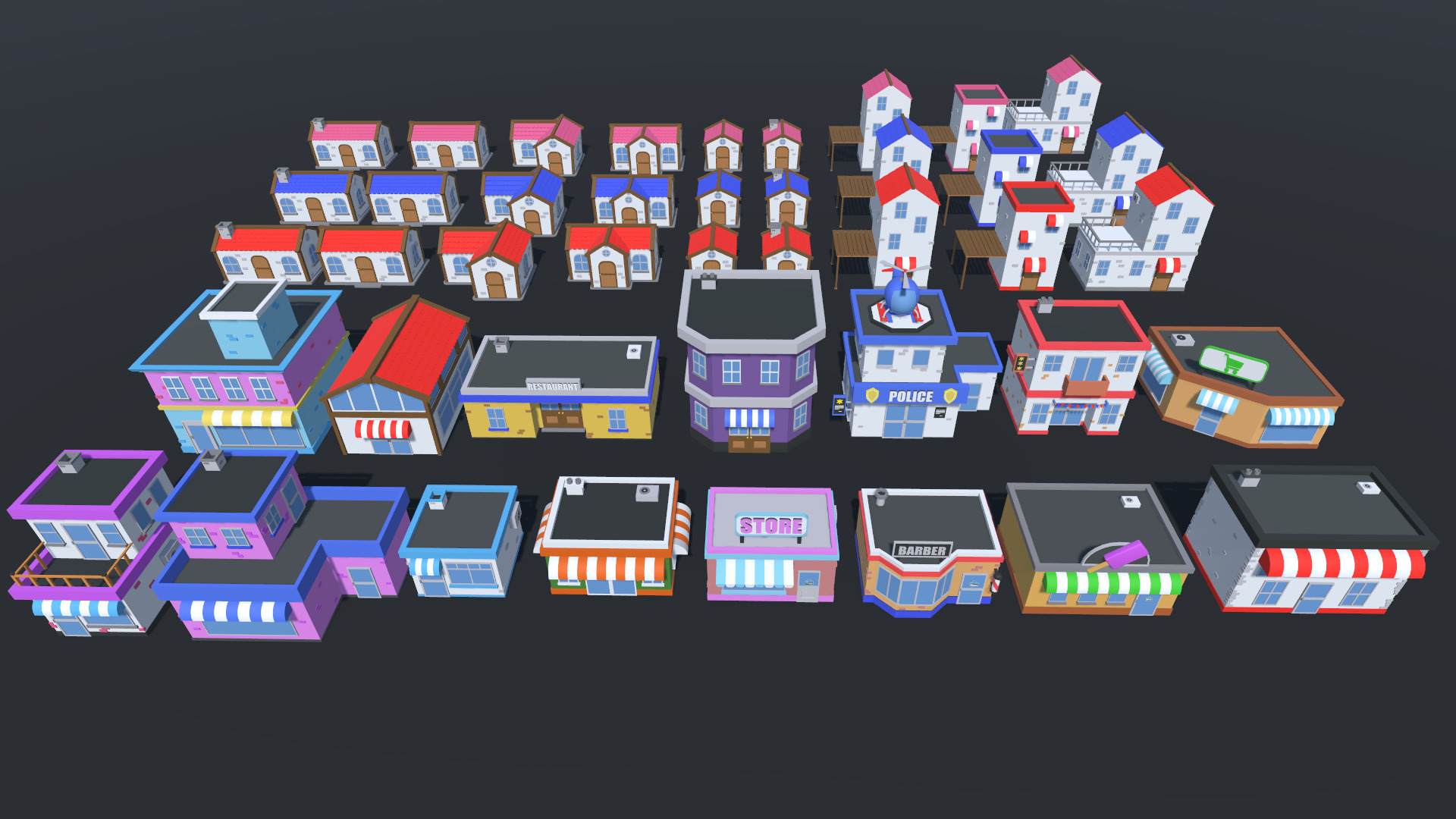 LowPoly Cartoon Island Low-poly 3D model_28