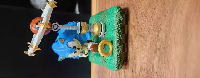 Sonic The Hedgehog 3D print model