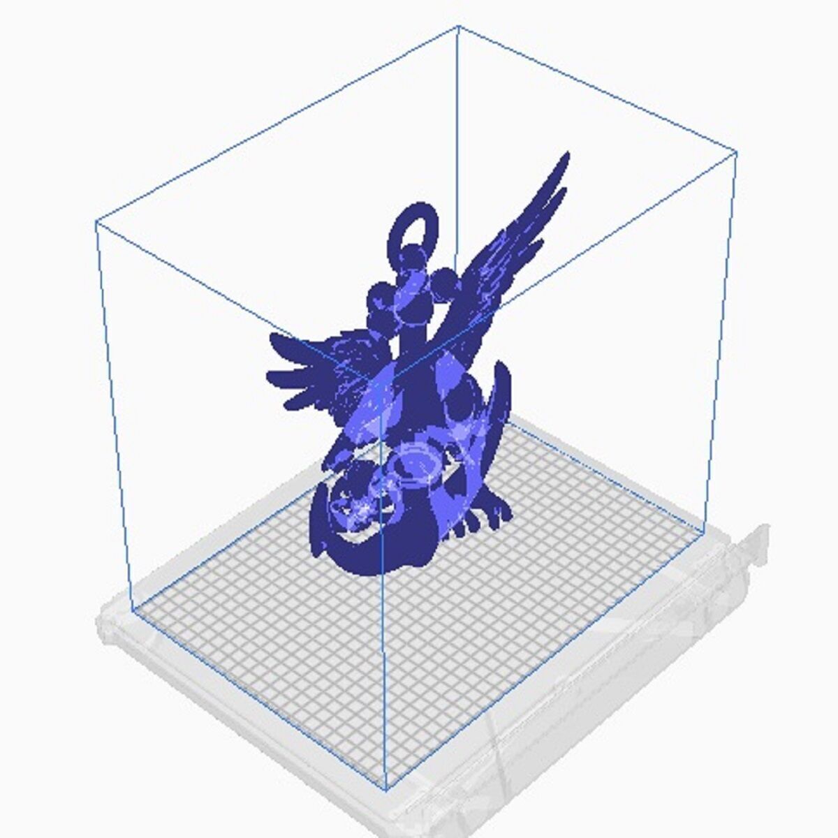 Anchor Pendant 3D print model_7