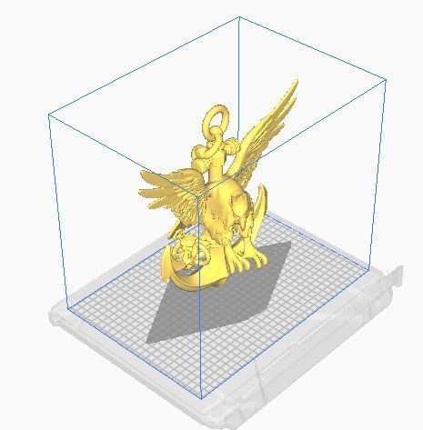 Anchor Pendant 3D print model_10