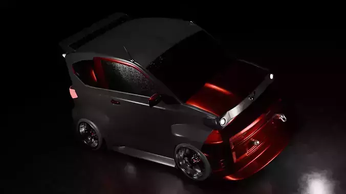 Wuling AIR EV Drag race body kit