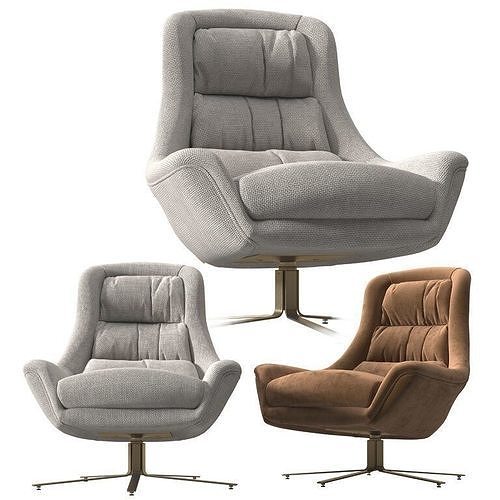 Armchair DON DIDRIK 3D model