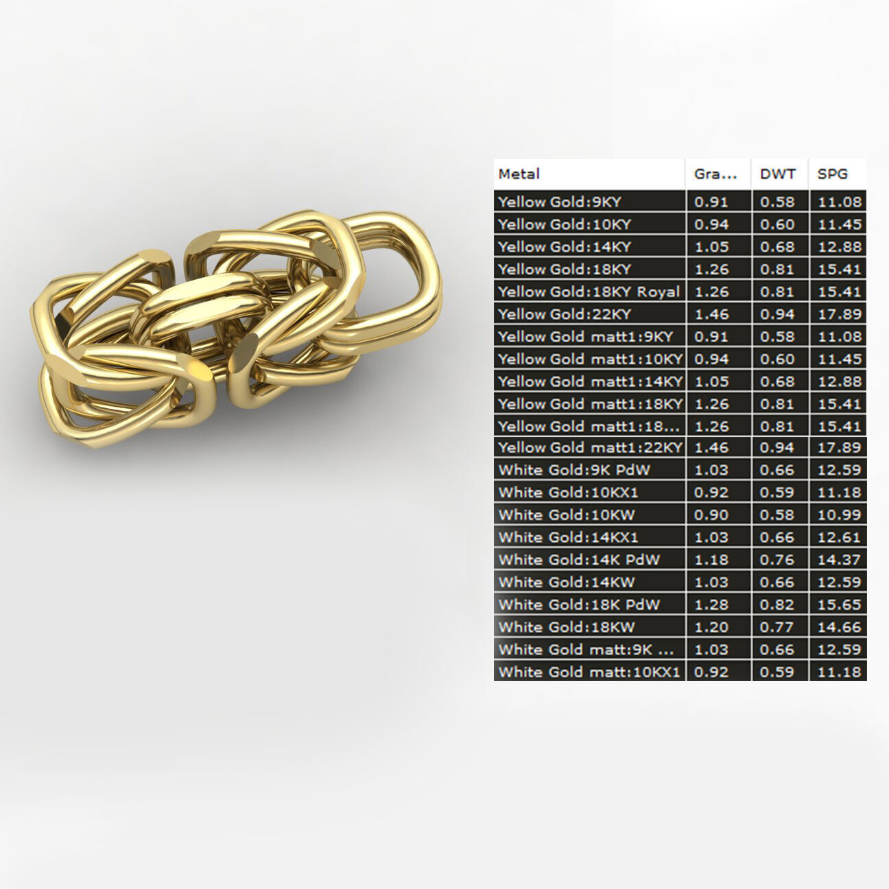 Byzantine Bracelet 01 3D print model_13