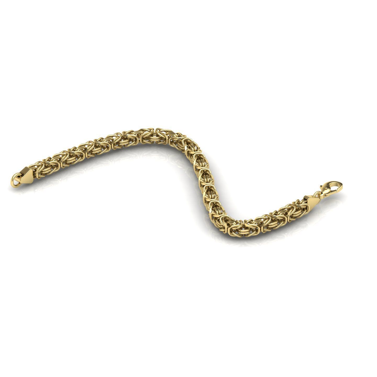 Byzantine Bracelet 01 3D print model_1