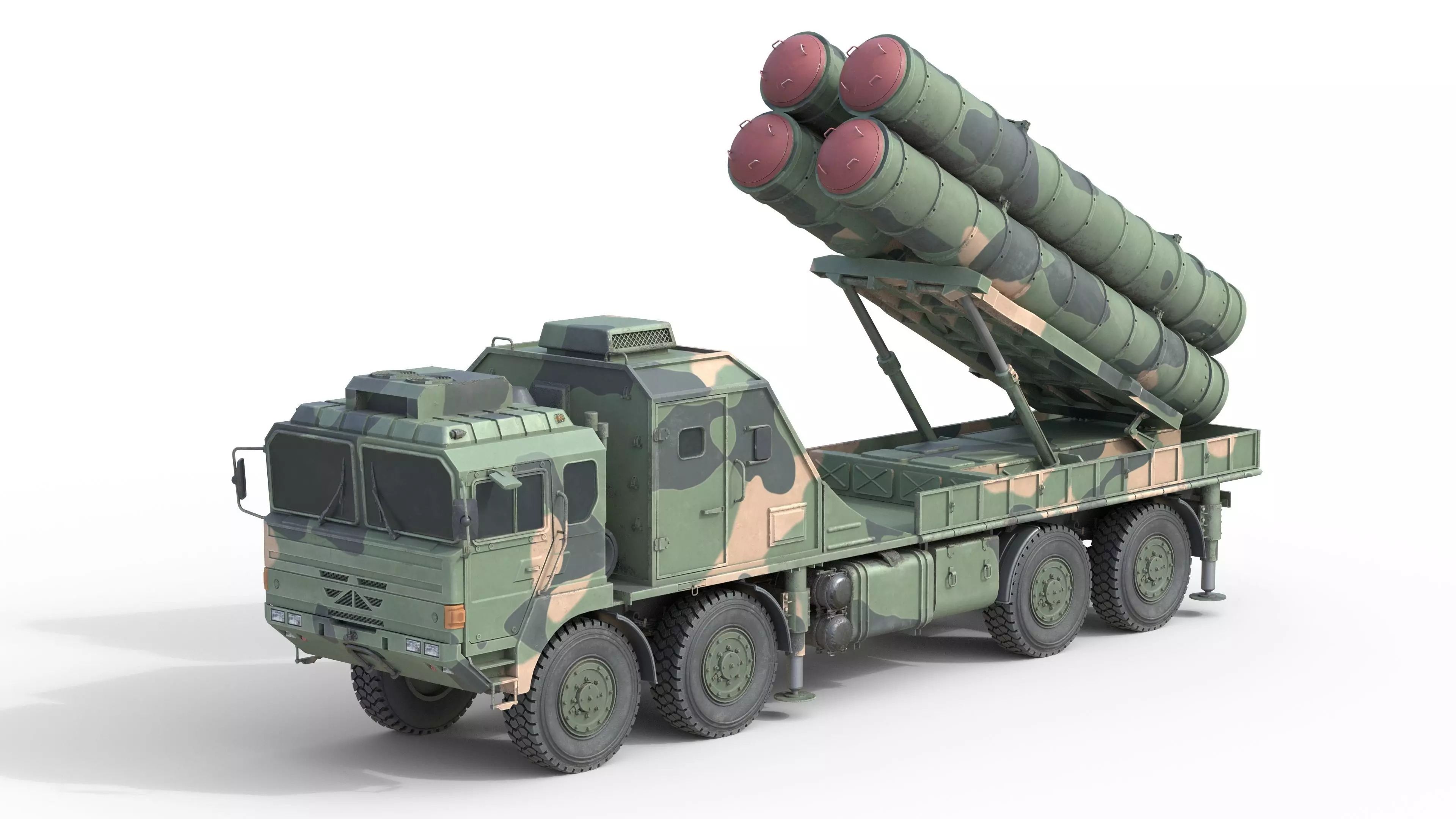 HQ 22 Air Defense Missile Low-poly 3D model_0