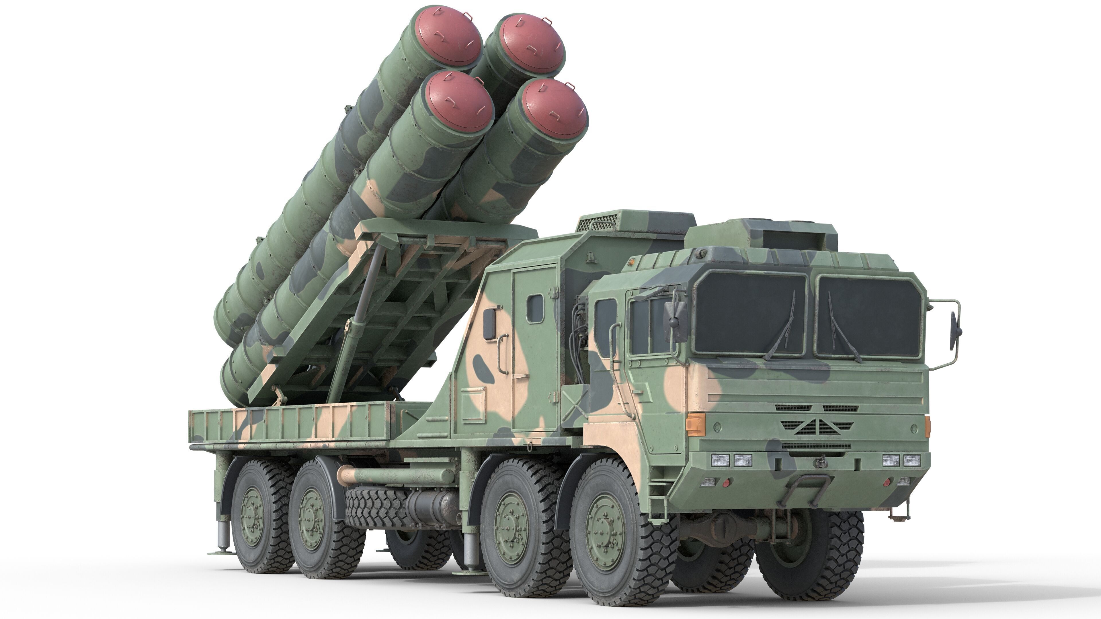 HQ 22 Air Defense Missile Low-poly 3D model_2