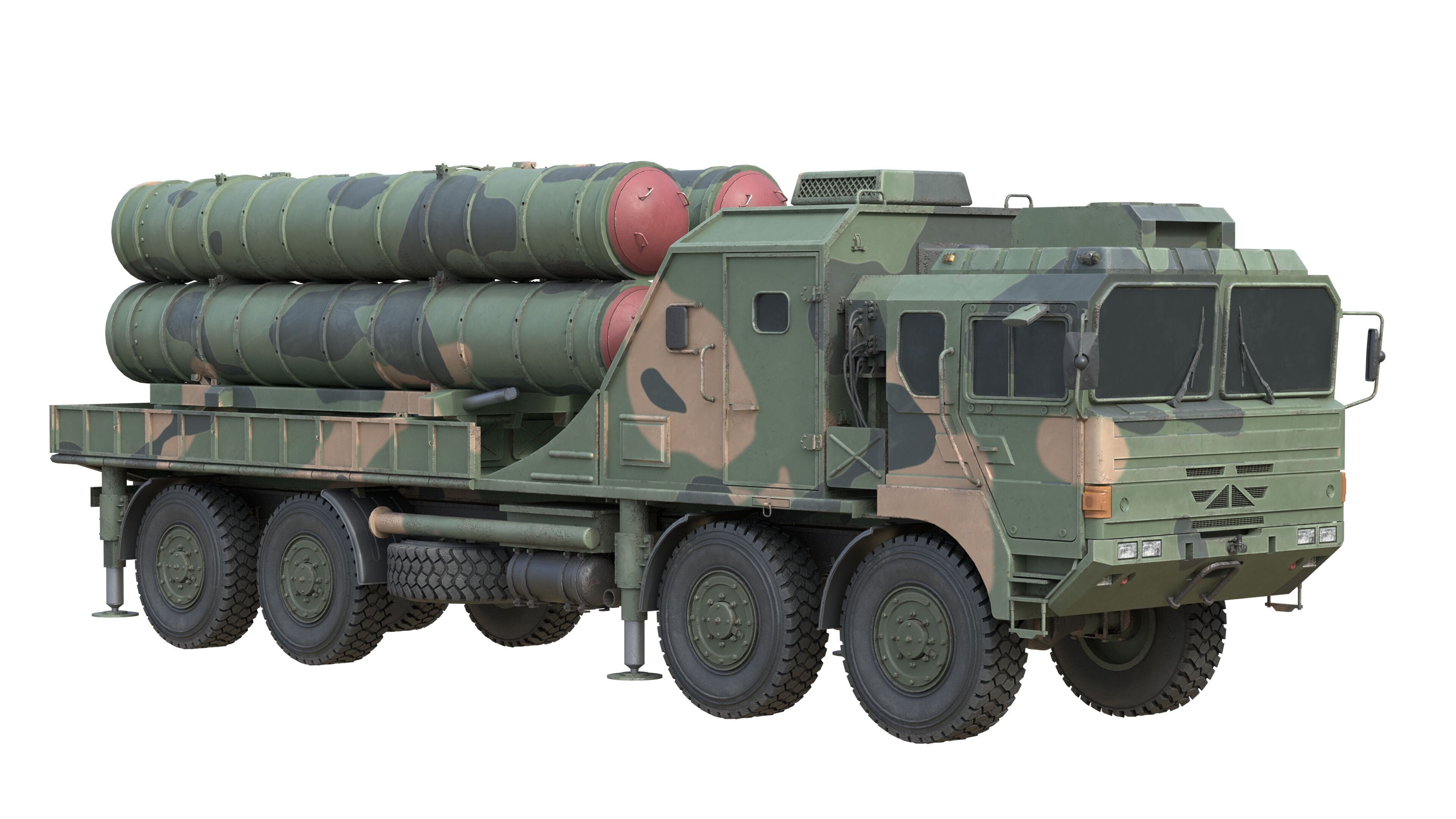 HQ 22 Air Defense Missile Low-poly 3D model_10
