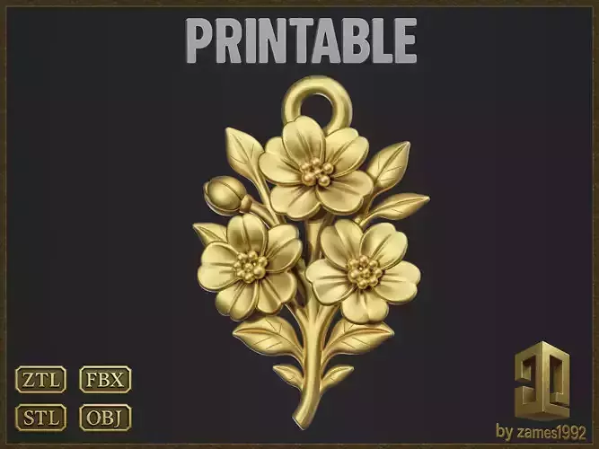 Blooming Branch Pendant