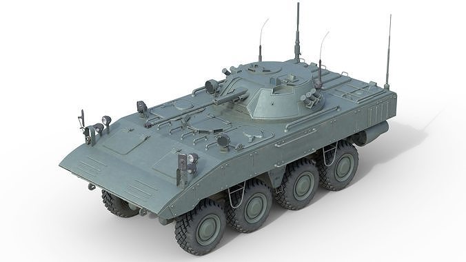 K-17 Bumerang armored Infantry Fighting Vehicle  Low-poly 3D model