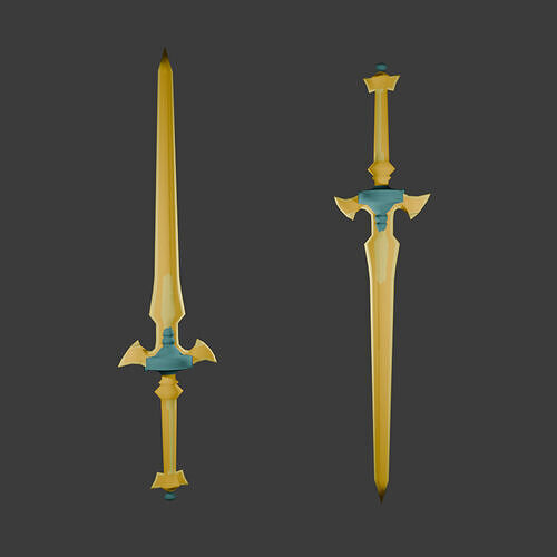 Excalibur SAO 3D model