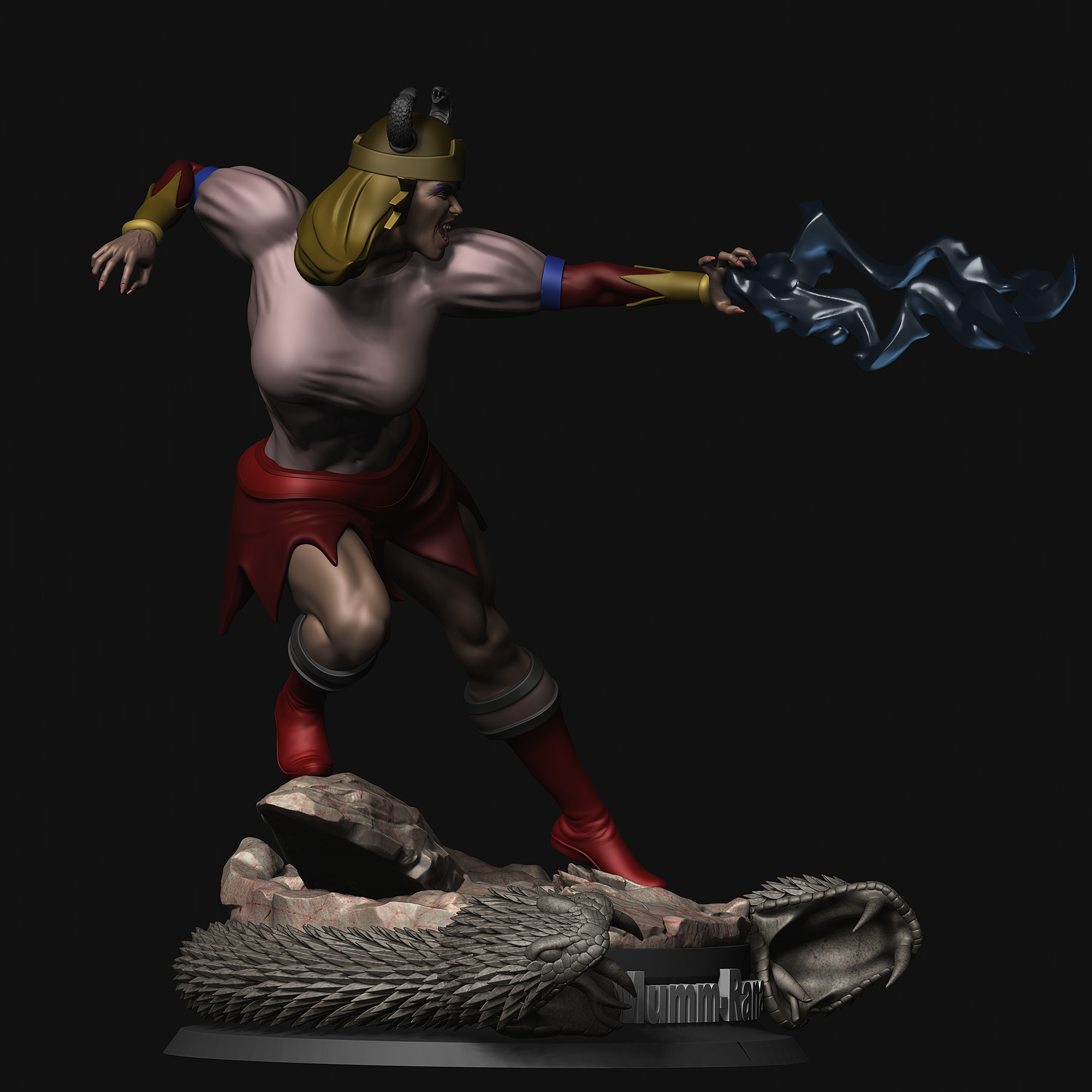 Mumm Rana Thundercats STL files 3D printing 3D print model_3