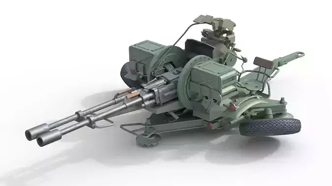 ZU 23 2 Towed 23 mm anti-aircraft twin autocannon