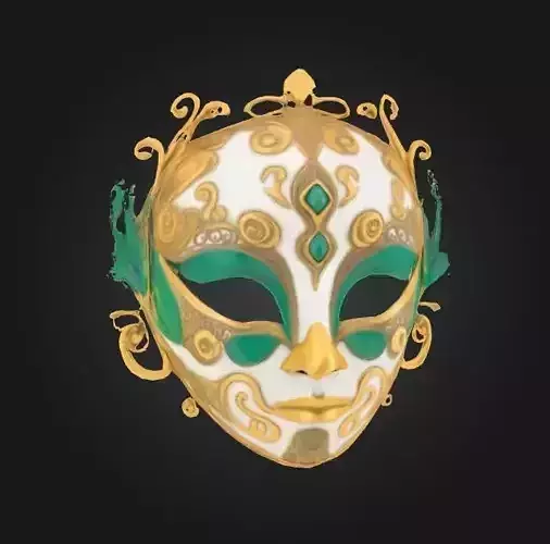 costume mask halloween tribal party