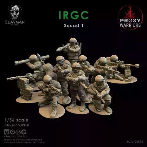 IRGC Squad 1  1 56 scale