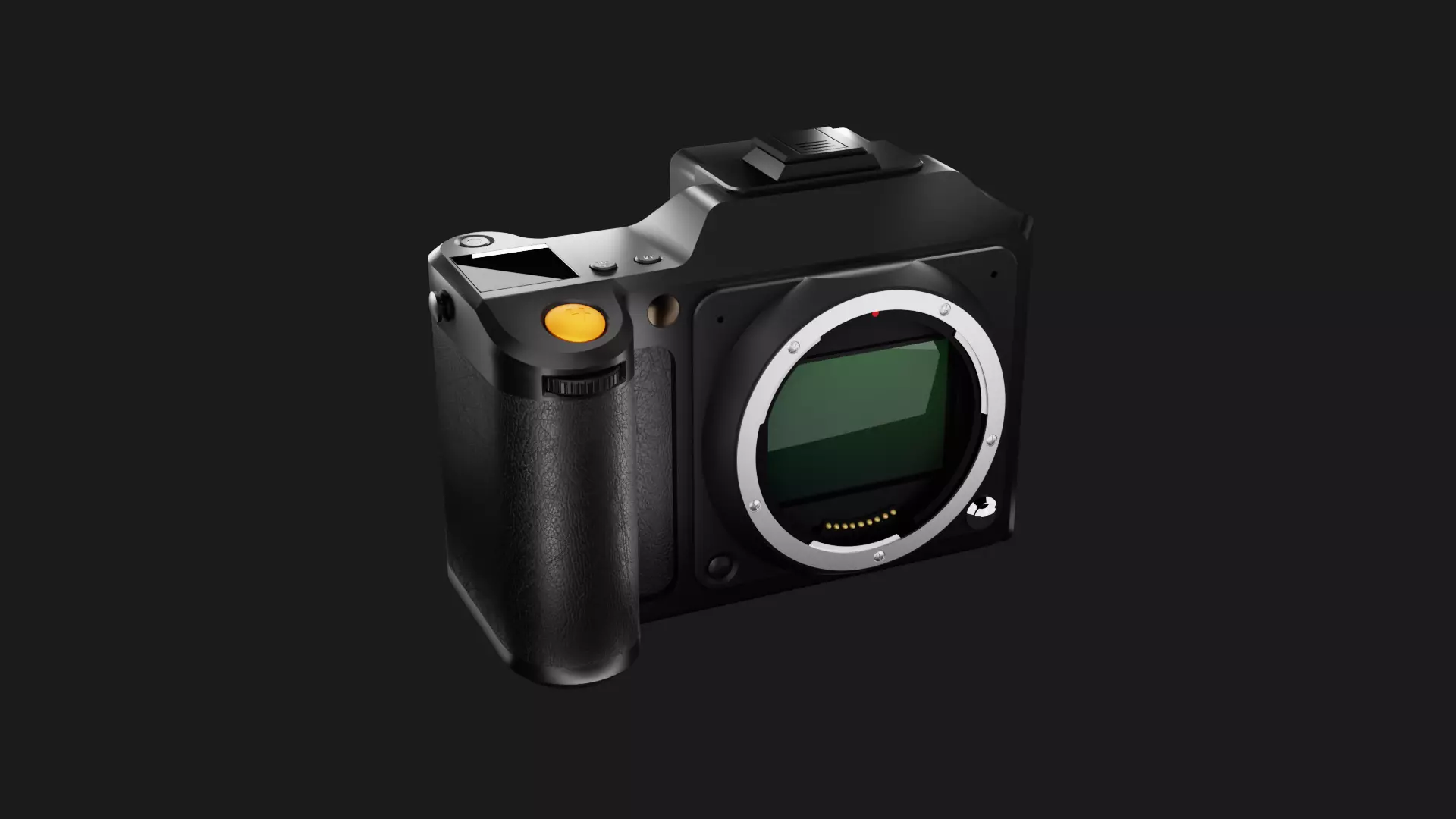 Hasselblad Camera X2D-100C Blender Project Source File 3D model