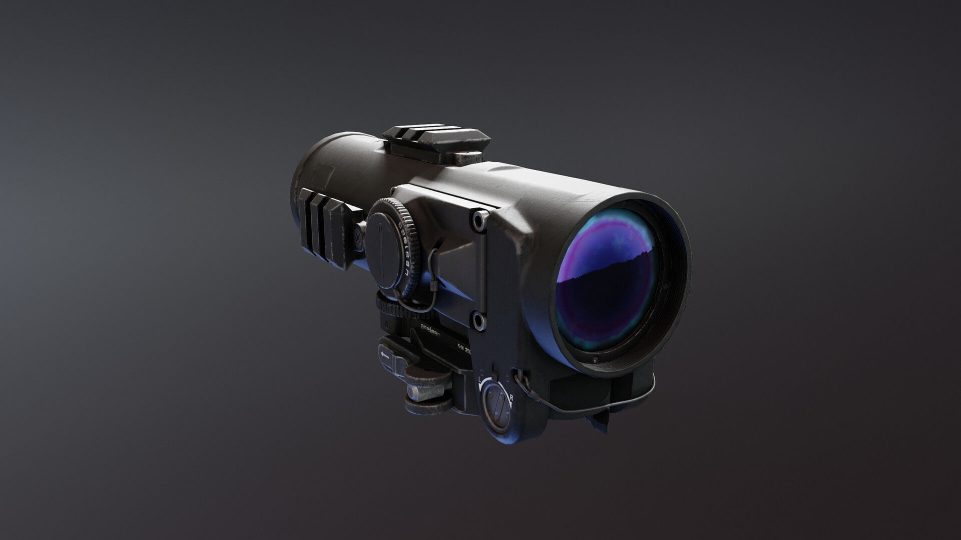 Aselsan A940 Sight Low-poly 3D model_2