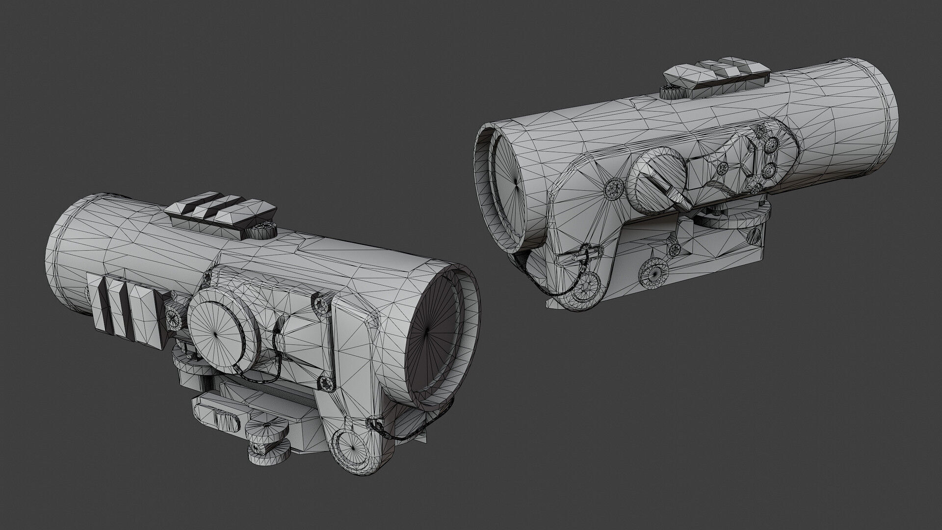 Aselsan A940 Sight Low-poly 3D model_8