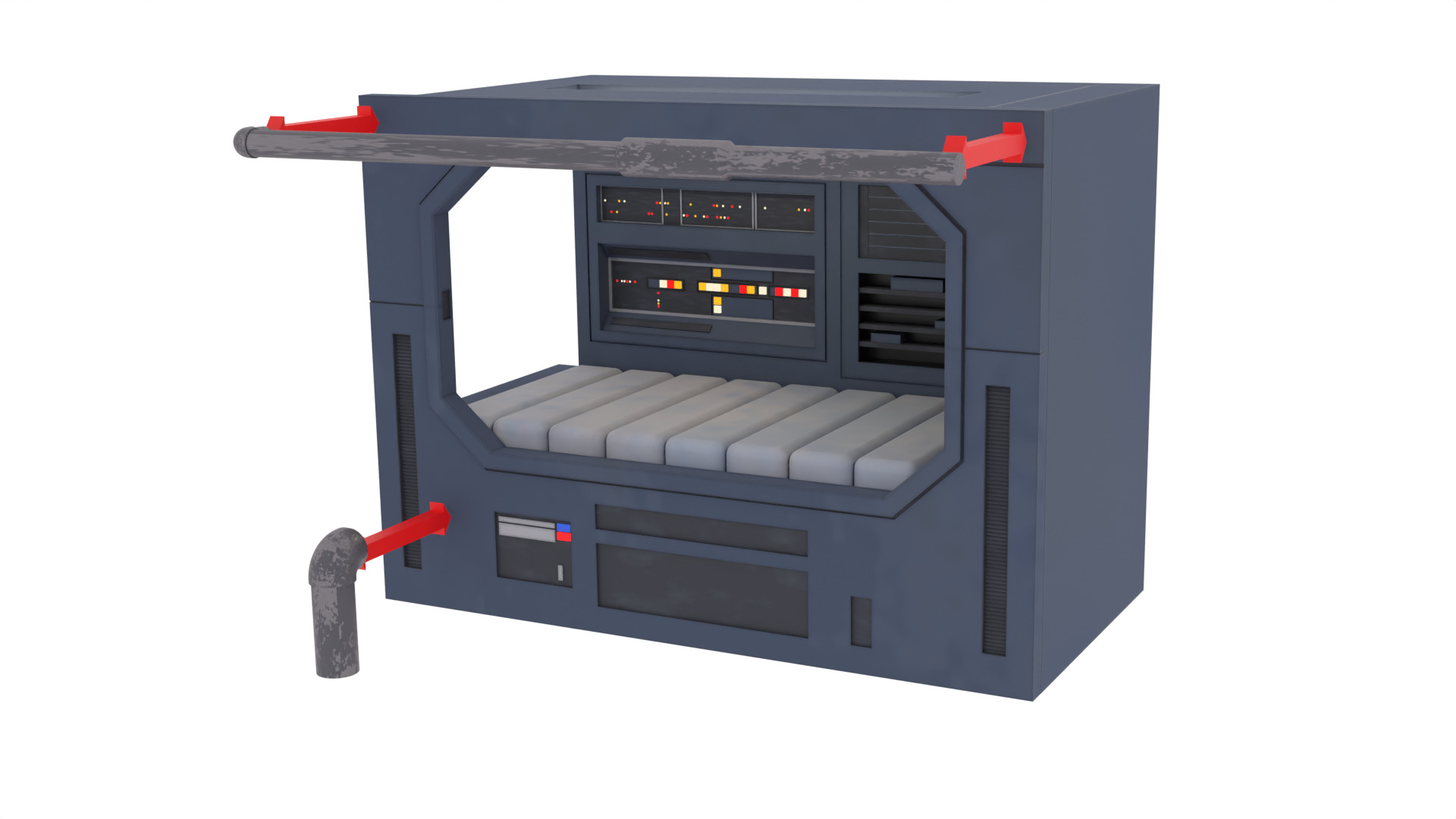 Set 2e - Trooper quarters 1-6 Scale Hottoys 3D print model_23