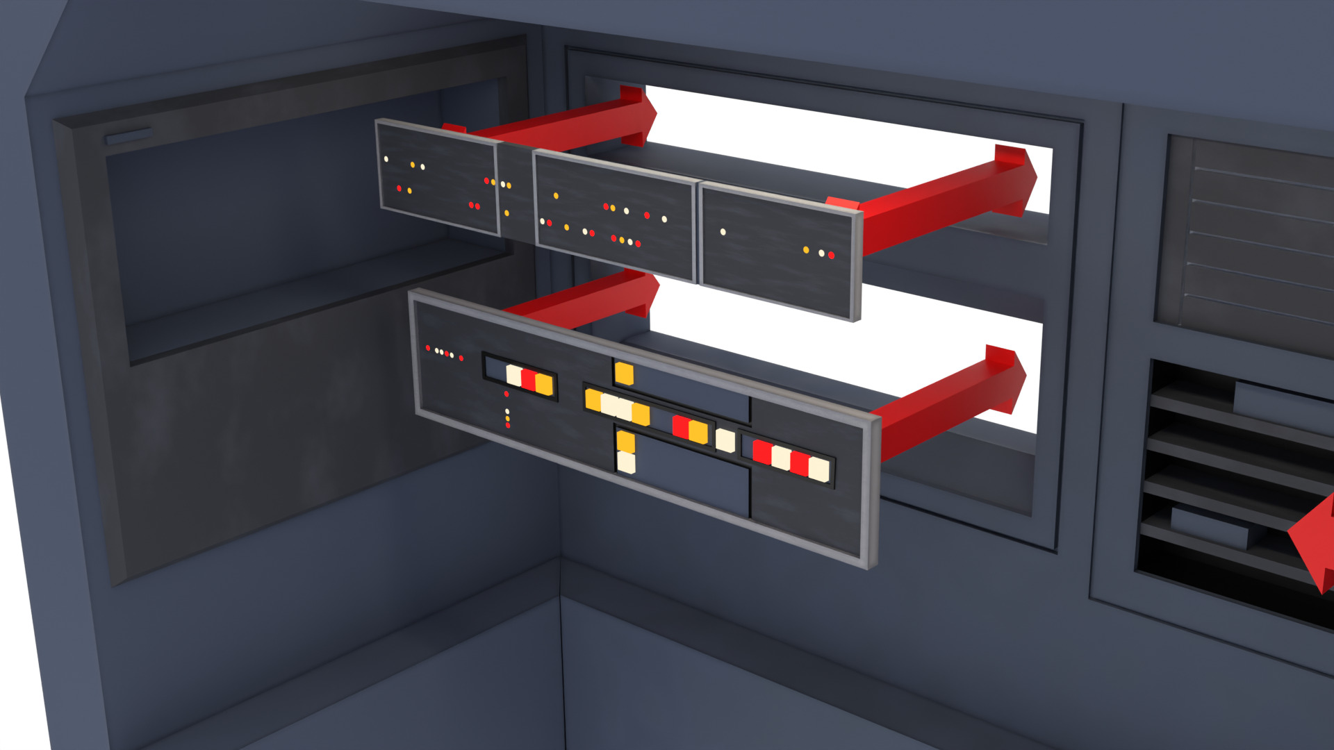 Set 2e - Trooper quarters 1-6 Scale Hottoys 3D print model_48