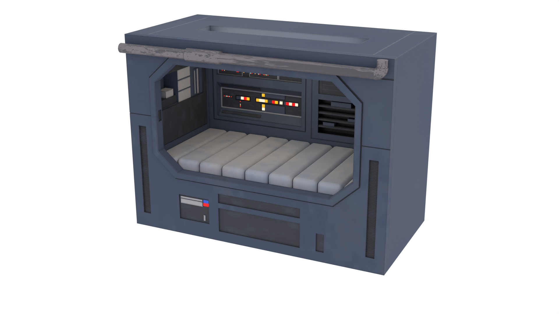 Set 2e - Trooper quarters 1-12 Scale Blackseries 3D print model_16