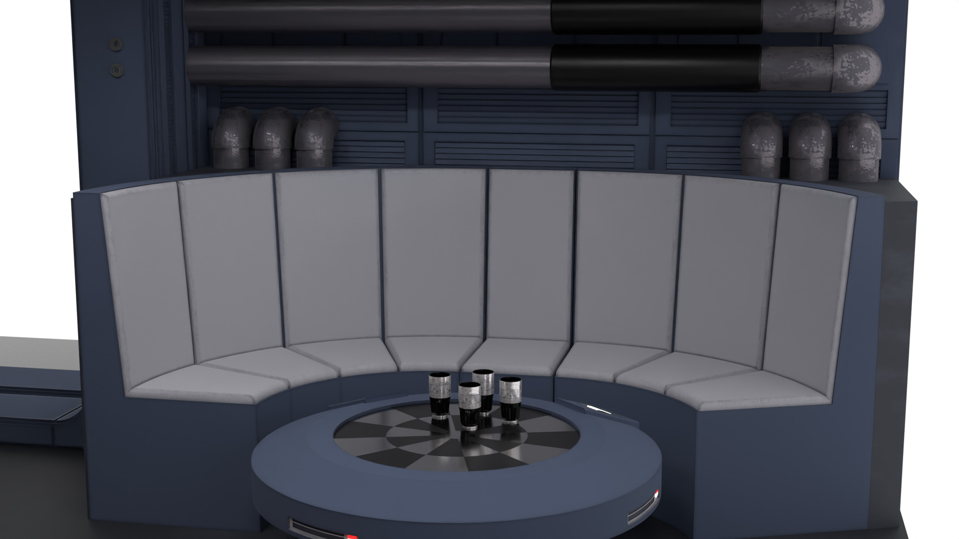 Set 2e - Trooper quarters 1-12 Scale Blackseries 3D print model_6