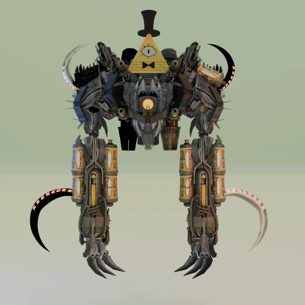 Vill Cypher Skibidi Toilet Not An Astro Toilet 3D model_0